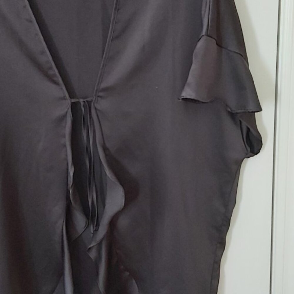 VICTORIA SECRET SHORT BLACK ELEGANT EVENING GOWN. NEW/NO TAGS. MEDIUM
